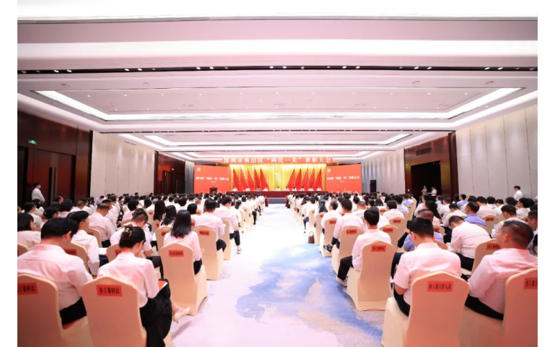 三鑫科技荣获深圳南山区“两优一先”表扬声誉